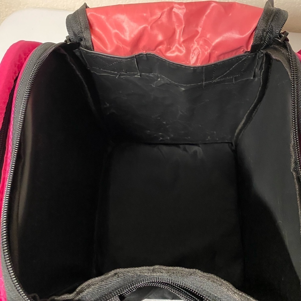 Pink and Black Women's Bowling Ball Bag - Picture 5 of 9